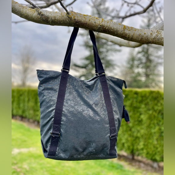 Kipling Black Shiny Tote - Picture 6 of 6